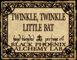 Twinkle, Twinkle Little Bat Perfume Oil